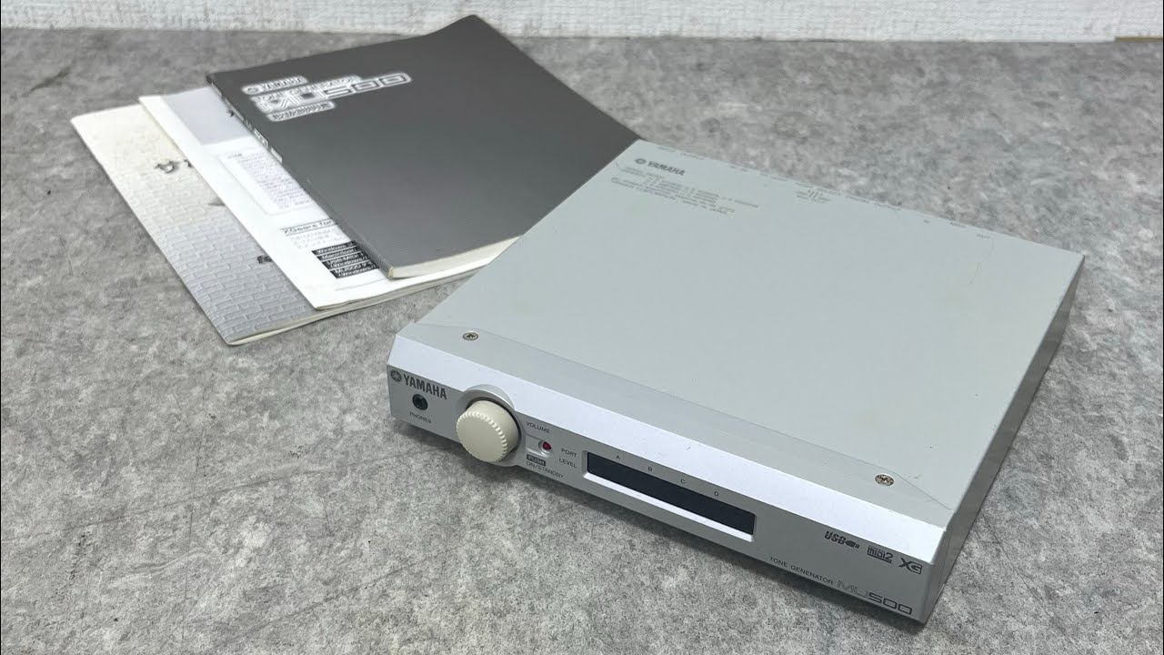 YAMAHA ヤマハ MU500 音源モジュール □ YAMAHA TONE GENERATOR MU500 音源モジュール ヤマハ 取扱