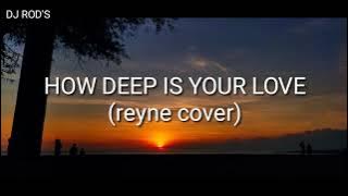 how deep is your love-reyne cover-with lyrics