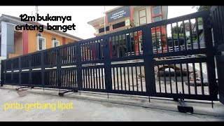 INI SOLUSINYA!! PINTU PAGAR PANJANG TAPI ENTENG||Pagar lipat#pagar