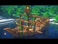 Minecraft: How to Fix a Shipwreck | Boat House Survival Tutorial