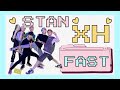 Stan xdinary heroes in 1 minute reupload