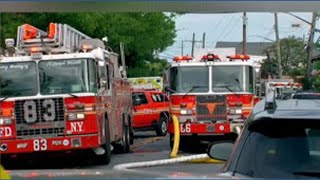 Fire and explosion at Staten Island shipyard leaves at least 16 injured