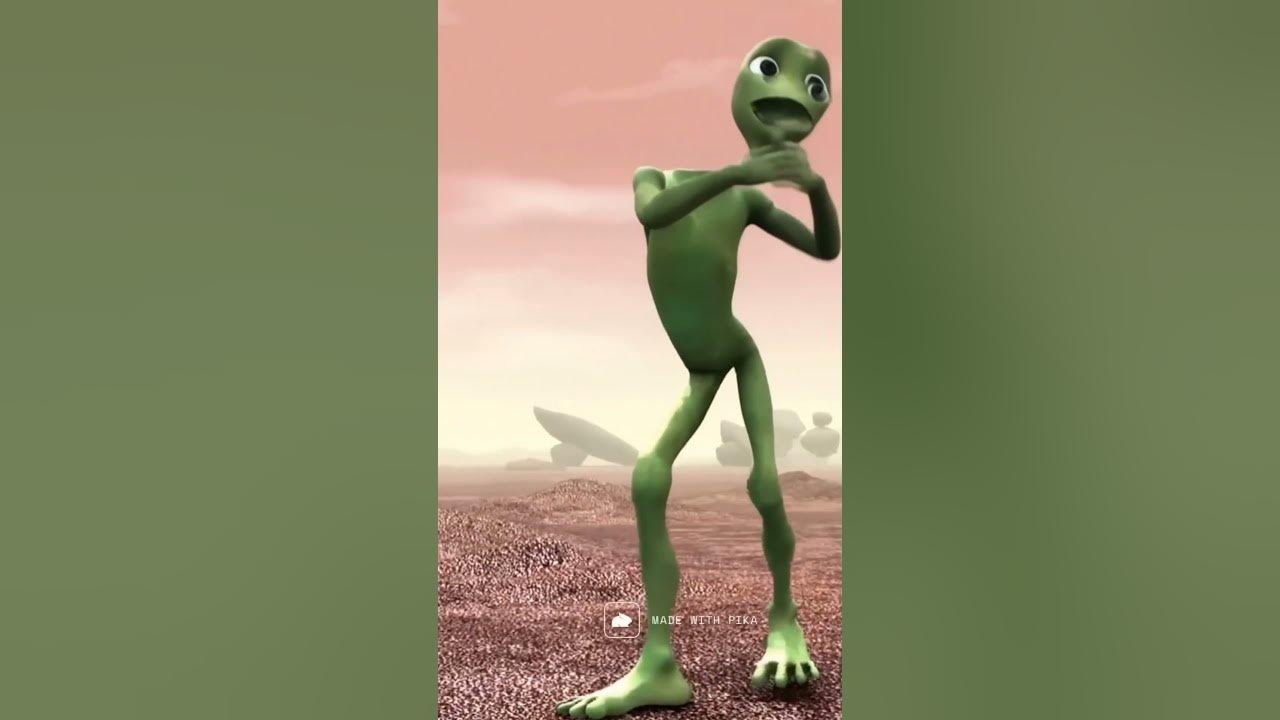 Green Alien Dance | El Chombo - Dame Tu Cosita feat. -Yeşil Uzaylı Dansı #dametucosita #shorts#cover
