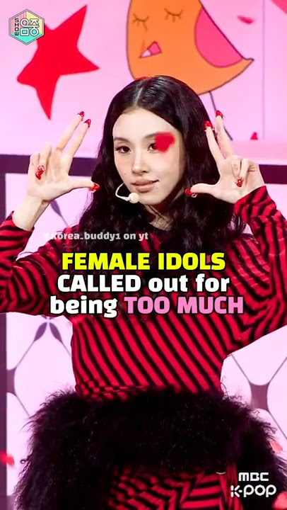 female k-pop idols being too much #shorts