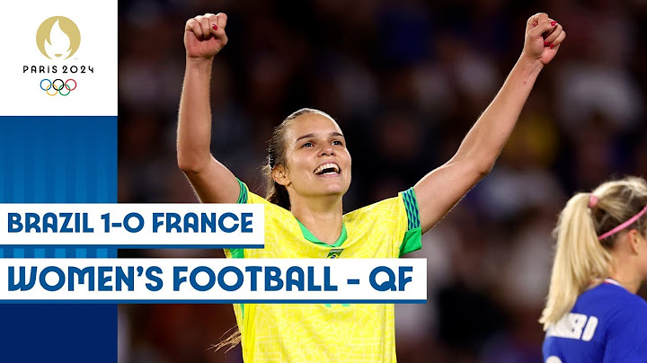 Brazil booked their spot in the women's football semi-final 🇧🇷🔥 | Paris 2024 highlights
