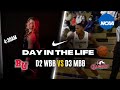 DAY IN THE LIFE D2 WBB VS D3 MBB: COLLEGE BASKETBALL GAMEDAY EDITION
