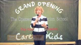 OPENWORK Foundation School opening - Dec 2010
