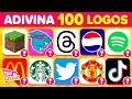 Adivina 100 logos en 3 segundos   playquiz trivia  logotipos famosos