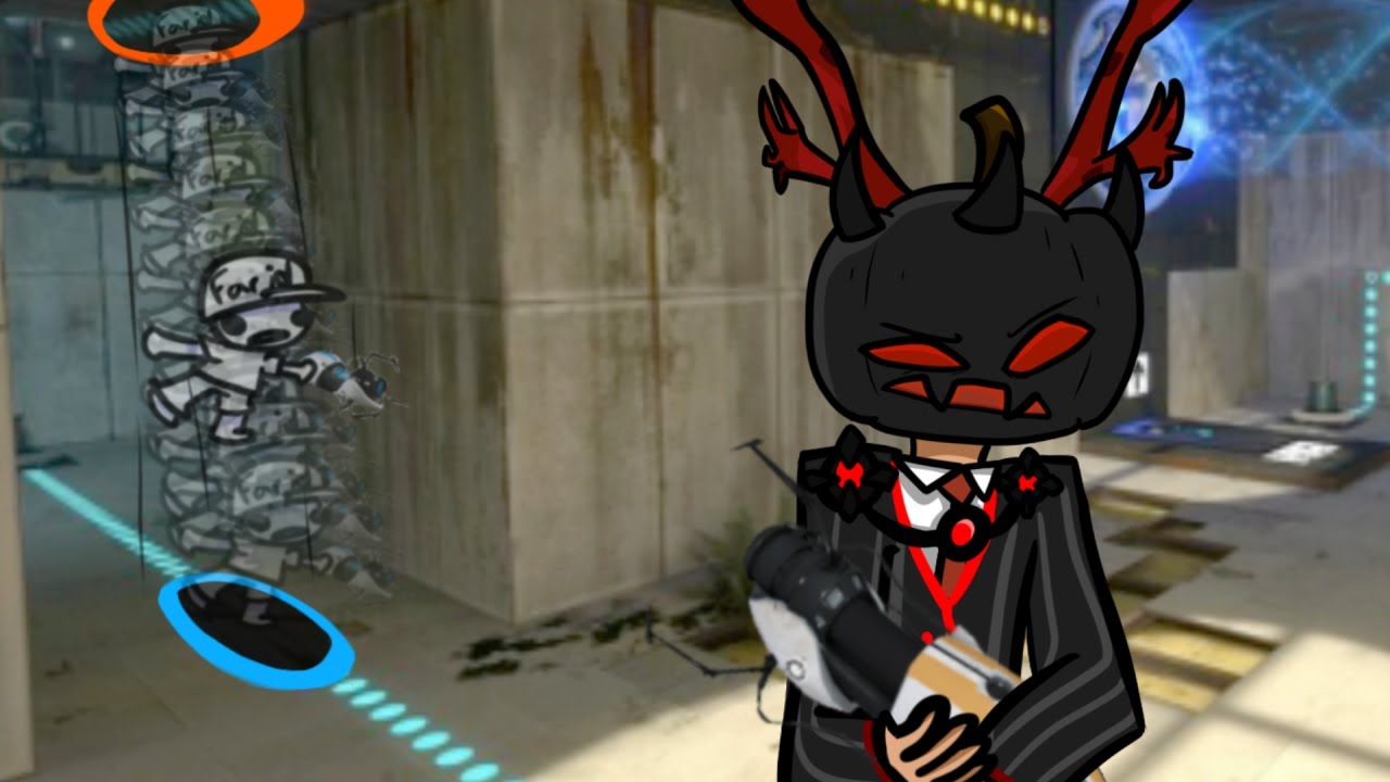 two idiots try to team in portal 2 (Portal 2 CO-OP) - YouTube