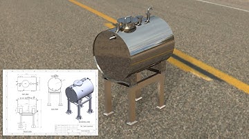SolidWorks Tutorial Design of tank