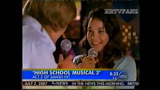August 2007 Good Morning America Snippet (High School Musical 2)