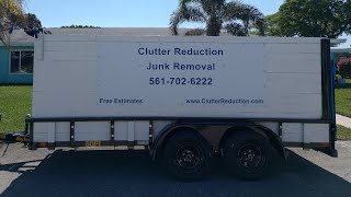 Finishing Touches On New Trailer & Dealing With Difficult Repeat Clients | Junk Removal