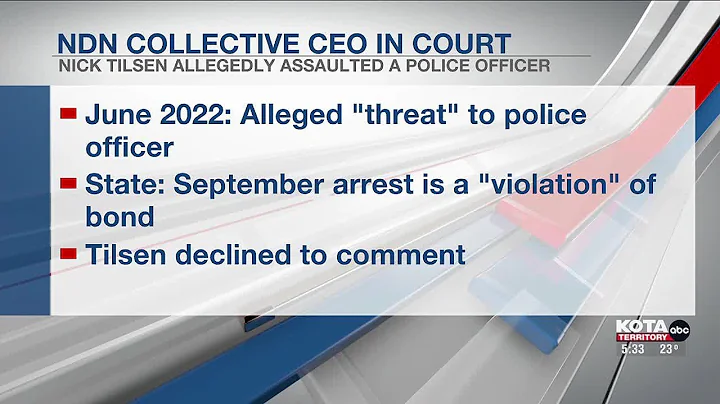 NDN Collective CEO pleads not guilty to assaulting officer