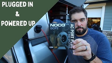 How To Install NOCO AC Port Plug - Overland & Truck Camping Shore Power Hookup