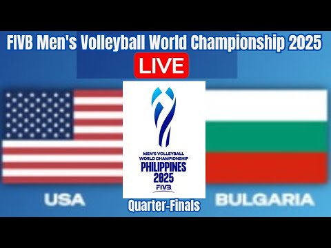 Live USA Vs Bulgaria FIVB Men S Volleyball World Championship 2025 Scoreboard Play By Play