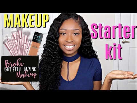 beginner-makeup-tips-&-starter-makeup-kit-|-drugstore-products-for-women-of-color