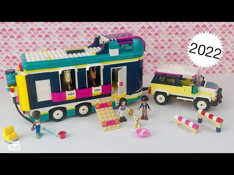 LEGO Friends - Pferdeanhänger - Horse Show Trailer - Unboxing - Stop Motion - 41722