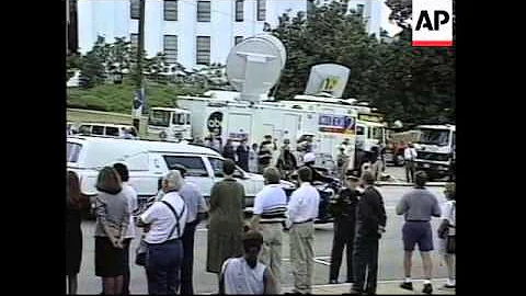 USA: ALABAMA: FUNERAL OF FORMER GOVERNOR GEORGE WALLACE