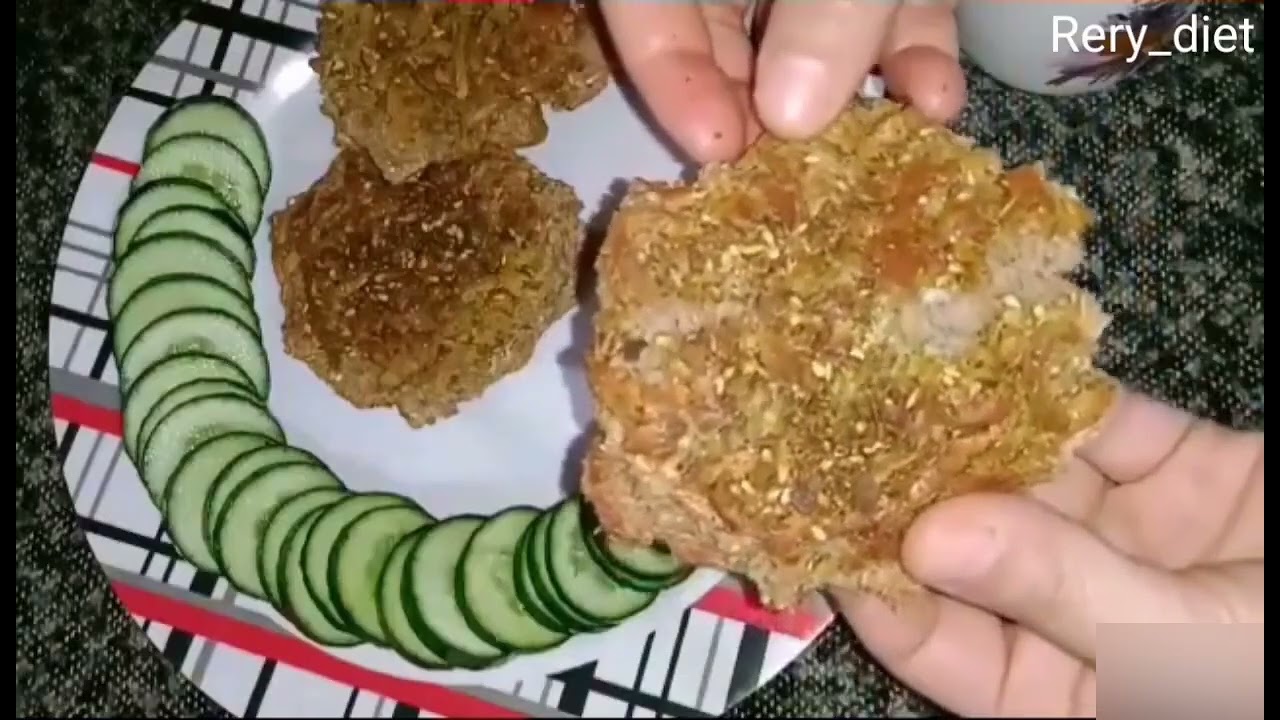 سحور صحي من معجنات الشوفان بالزعتر والجبن #oata#oat#dietمعجنات صحية من دقيق القمح والشوفان 