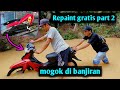 Stok cat diton buat repaint gratis lagi