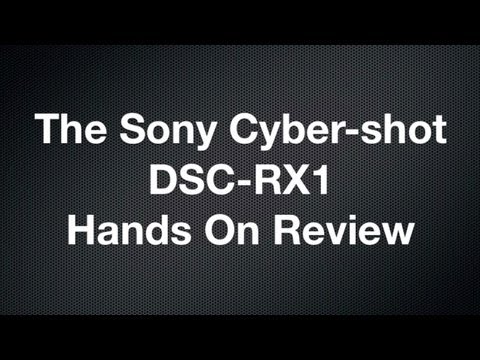 Sony Full Frame Cyber-shot DSC-RX1 Review - Sample Video and Menu Settings Explained