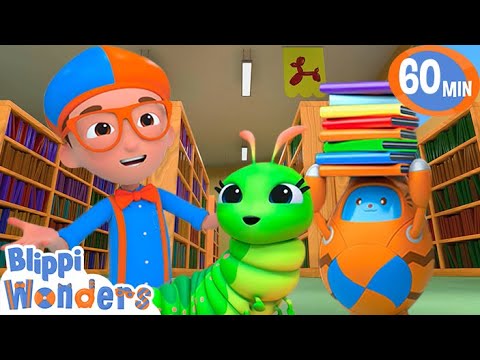 Blippi Loves the Library! | Blippi Wonders Educational Videos for Kids