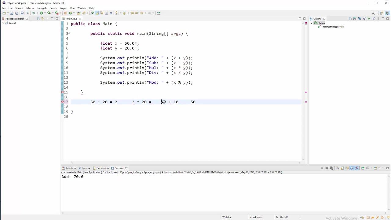 Java Programiranje - 6 - Aritmeticke Operacije - Jednostavne ...