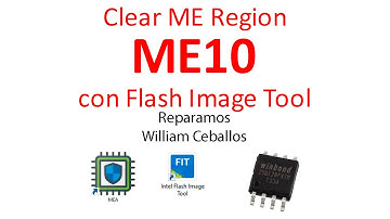 Clear ME Region ME10 Con Flash Image Tool