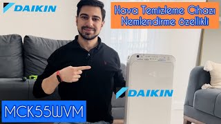 Daikin MC55W Hava temizleme ve nemlendirme cihazı. Ürün tanıtımı