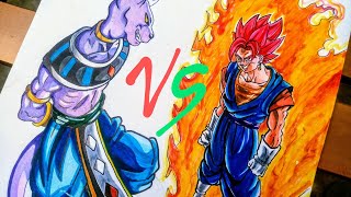 Como Desenhar O Bills Vs Vegetto Super Sayajin God