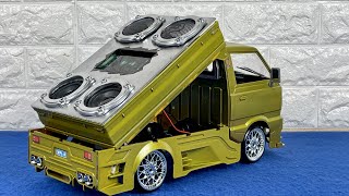 Wpl D12 My Personal Mods Drift Tuning Modified Drifiting Car Carry Truck Music Upgrade Build Mod