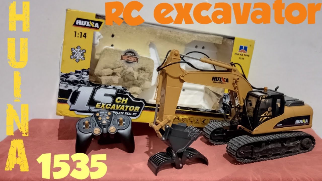 Huina 1535-1 RC Excavator 1/14 - Free Shipping