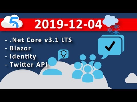 2019-12-04 (VOD) Project: Use-R-Vote - Adding Social Login to .Net Core WebApp