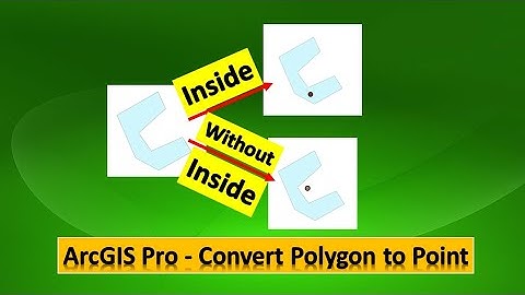 ArcGIS Pro - How to Convert Polygon to Point