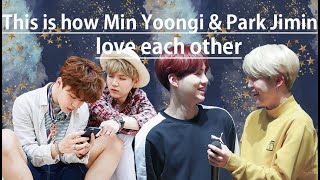 (BTS) This is how Min Yoongi/SUGA & Park Jimin (YOONMIN moments) love each other