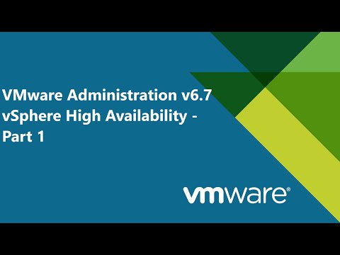 24. #VMware Administration v6.7 -  vSphere High Availability - Part 1