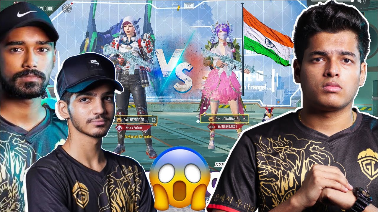 🇮🇳Jonathan Shocked ZGOD NEYOO 😱 Jonathan , Lolzzz Vs Neyoo , ZGod 2v2 ...