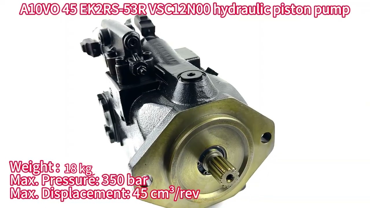 A10VO 45 EK2RS 53R VSC12N00 hydraulic piston pump1