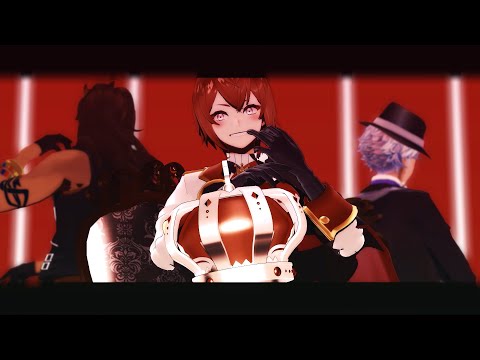 【MMDツイステ】KING(リドル、レオナ、アズール)