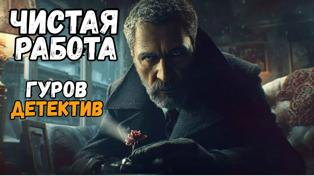 Полная аудиокнига : ЧИСТАЯ РАБОТА | слушать детектив | ГУРОВ