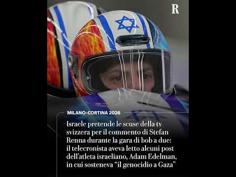 Video Israele chiede le scuse della tv svizzera per il commento durante la gara di bob a due