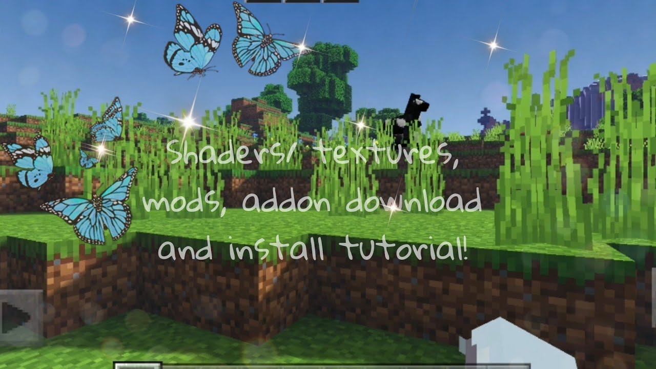 How to install mods, texture packs, shaders and addons on minecraft pe ...