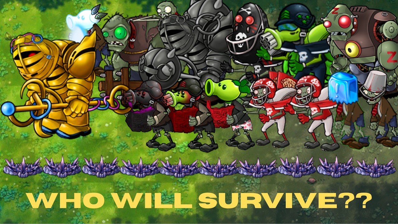Who Will Survive in Obsidian Spikerock? | PvZ Fusion