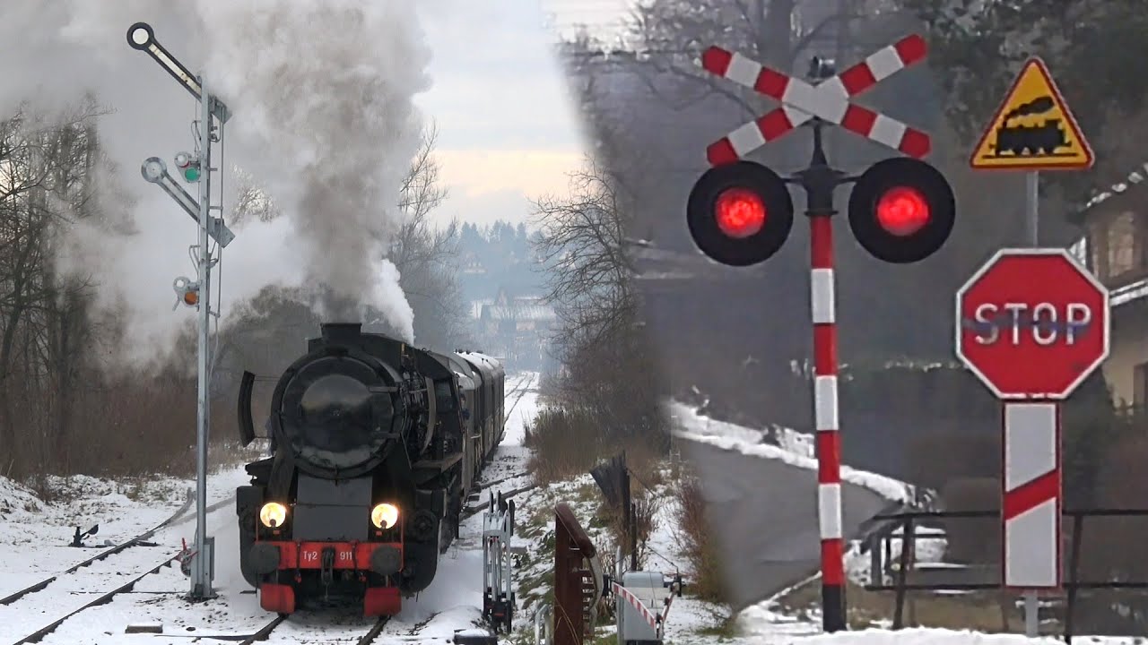 Pociągi Retro „Mikołaj z Parowozem” Ty2-911 – zimowa podróż Koleją Transwersalną