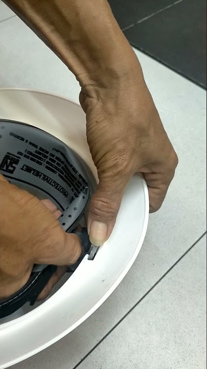 Tutoria Memasang Dalaman Helm Proyek
