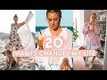 20 Healthy Habits That *CHANGED MY LIFE* Happy Hacks & Tricks!