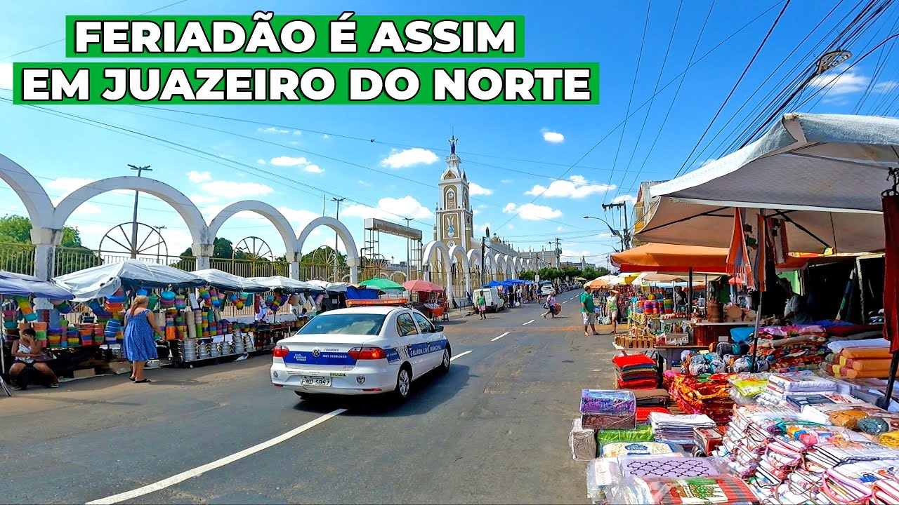 Assim Fica Juazeiro do Norte no Feriado do dias das Crianças e de Nossa Senhora Aparecida