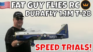 Durafly 1100Mm T-28 Speed Trials By Fgfrc