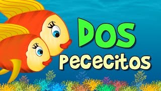 Video thumbnail of "Dos pececitos se fueron a nadar (Canción infantil)"