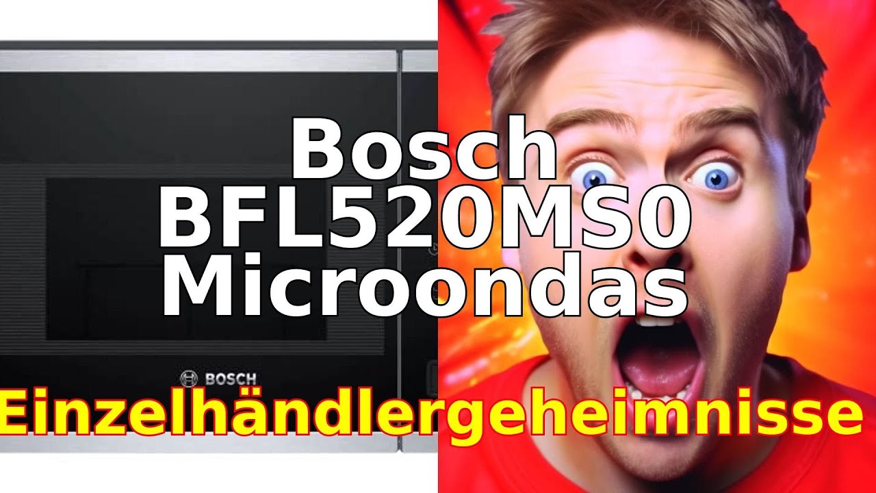 Bosch BFL520MS0 Builtin Microwave Oven Combination Device 20 L 800 W